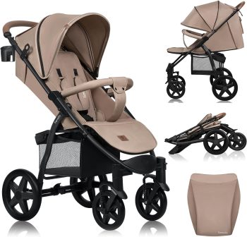 LIONELO Annet Passeggino Leggero Pieghevole Reclinabile fino a 22 kg