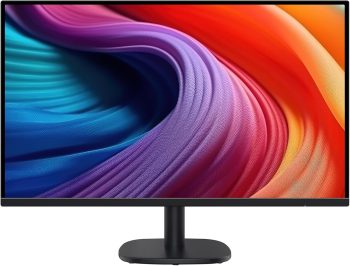 Amazon Basics Monitor da 27", FHD 1080p, massimo 100 Hz, compatibile con VESA, altoparlanti integrati, Nero