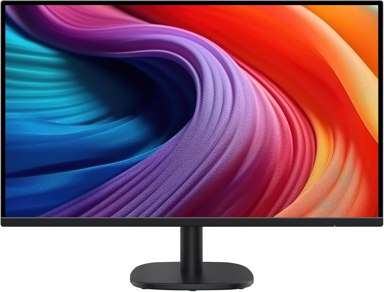 Amazon Basics Monitor da 27", FHD 1080p, massimo 100 Hz, compatibile con VESA, altoparlanti integrati, Nero