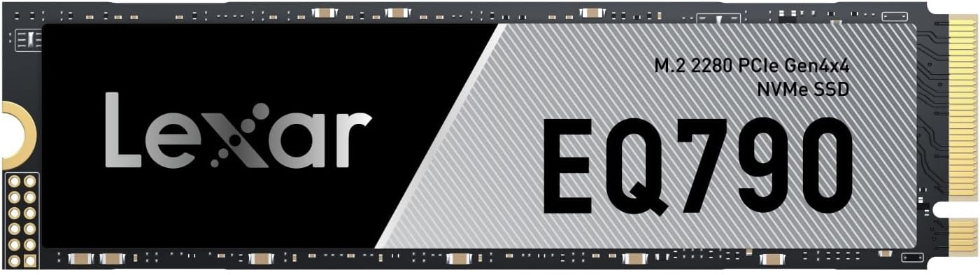 Lexar EQ790 SSD 1TB, M.2 2280 PCIe Gen4 NVMe SSD