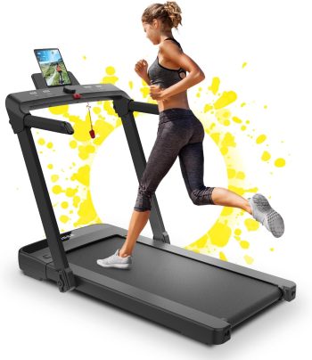 IDS Tapis Roulant Salvaspazio 10 o 14 km/h | Marchio Italiano | Compatibile APP Bluetooth + Programmi | Pieghevole Compatto Elettrico | Indoor Sports GARANZIA e Assistenza ITALIA