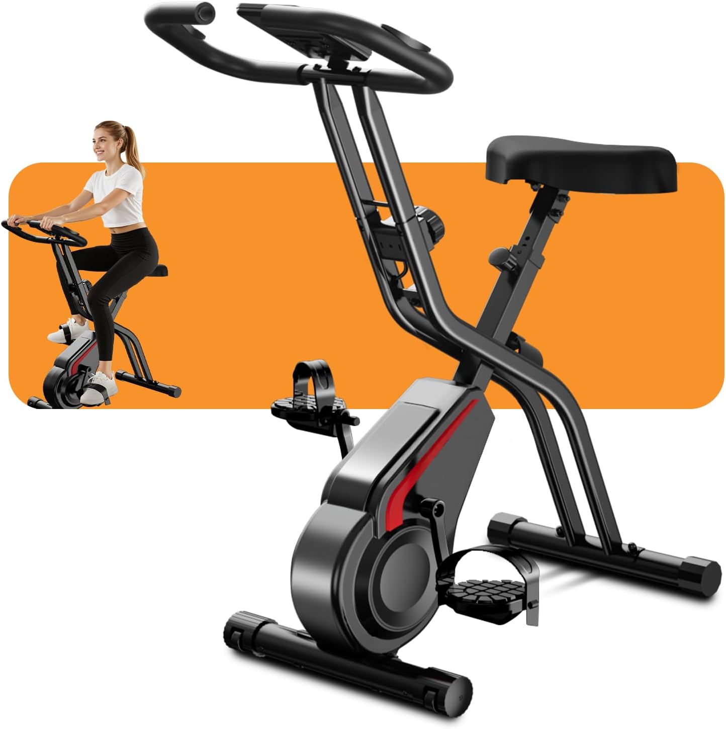 UMAY cyclette da casa pieghevole Ergometer