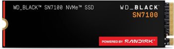 WD_BLACK SN7100 NVMe SSD 1TB (Fino a 7.250MB/s / 6.900MB/s lettura/scrittura, M.2 2280, PCIe Gen4. Next Gen TLC 3D NAND, Progettata per i laptop i dispositivi portatili da gaming) POWERED BY SANDISK