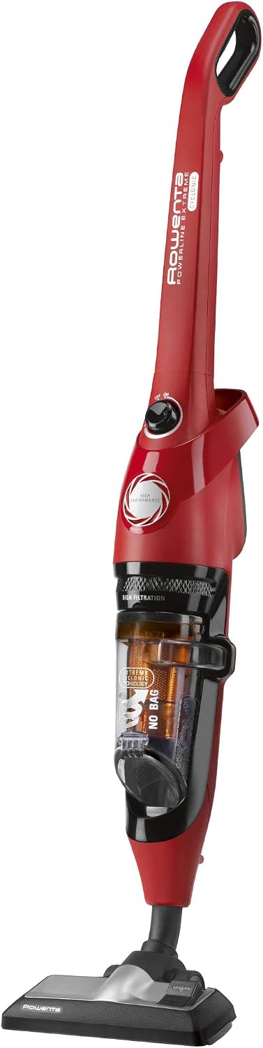Rowenta Powerline Extreme Cyclonic, Scopa Elettrica, Rosso, RH8133