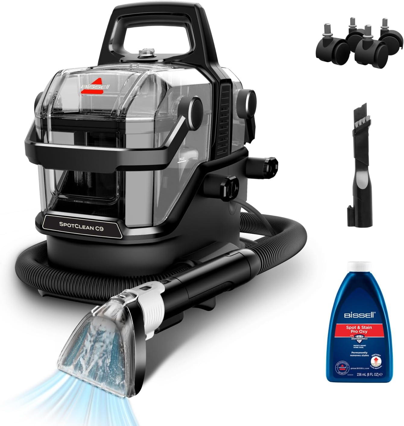 BISSELL SpotClean C9 pulitore di macchie portatile 3911N