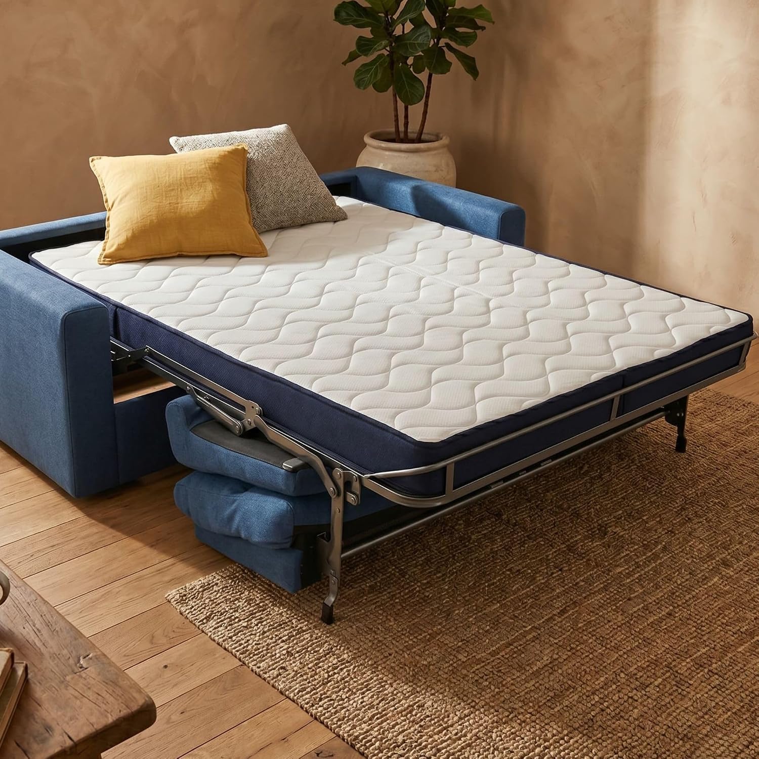 Kaysa Materasso per Divano Letto Matrimoniale Marte 140x190 Alto 12cm
