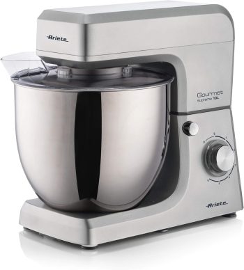 Ariete 1576 Gourmet Supreme 10L, Capacità 10L, 2000W, 6 velocità + Pulse, Accessori per vari impasti