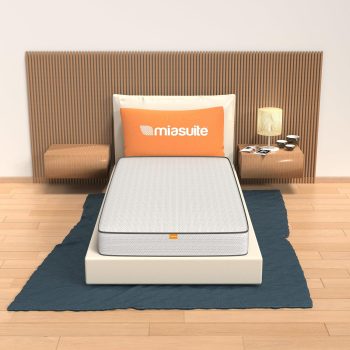 MiaSuite Materasso Memory Singolo 80x190, Alto 18 cm - 100% Made in Italy - Anallergico, Antibatterico, Antiacaro - Ortopedico, Dispositivo Medico | Primavera H18
