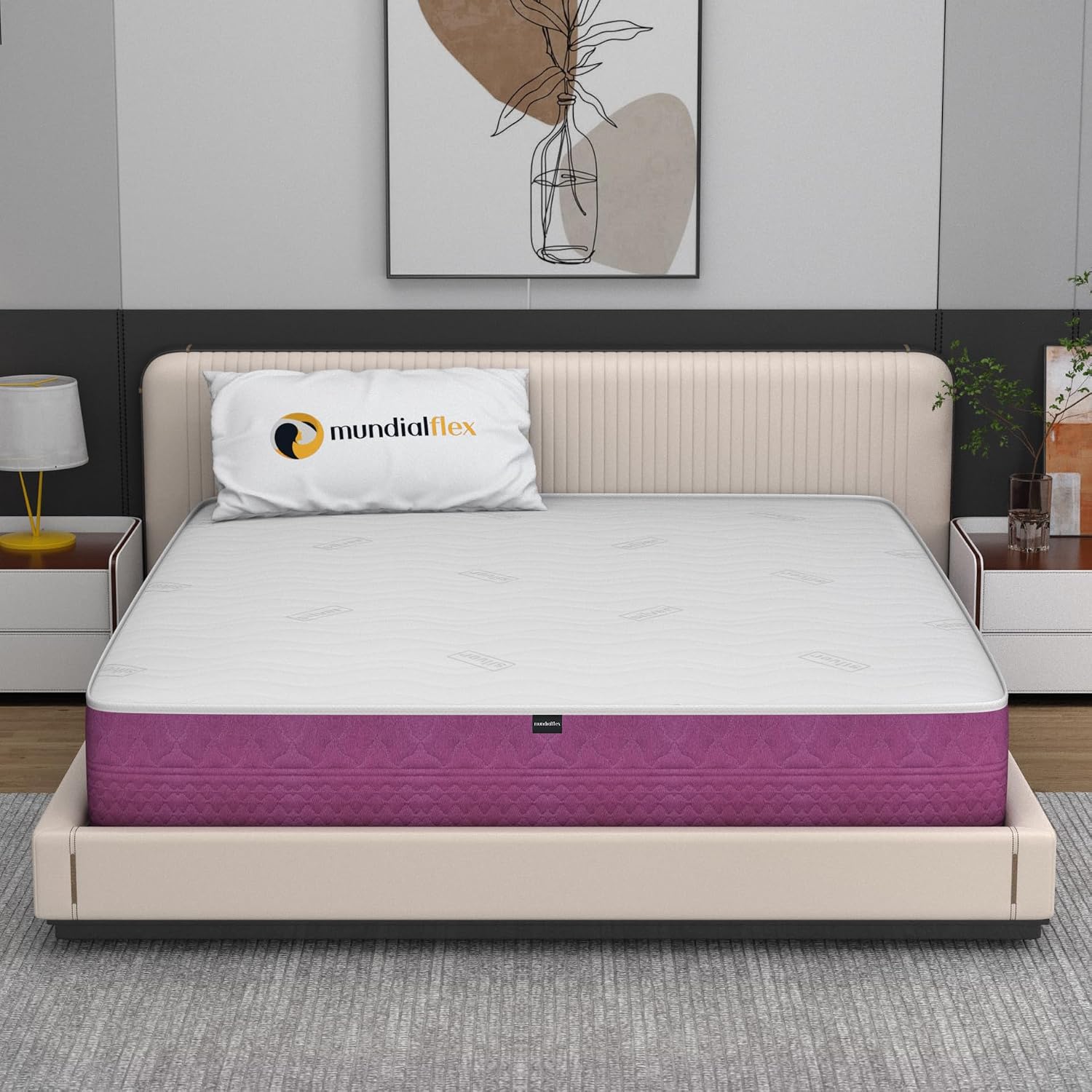Materasso Memory Matrimoniale 160x190 Alto 22 cm Rigido | Alba