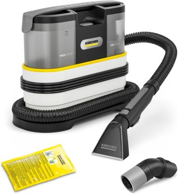 KÄRCHER Lavatappeti Smacchiatore SE 2 Spot Care, potenza assorbita: 450 W, serbatoio acqua pulita: 1,5 l, superficie: 2,89 m², peso: 4,2 kg, bocchetta poltrone, ugello per macchie, detergente RM 519