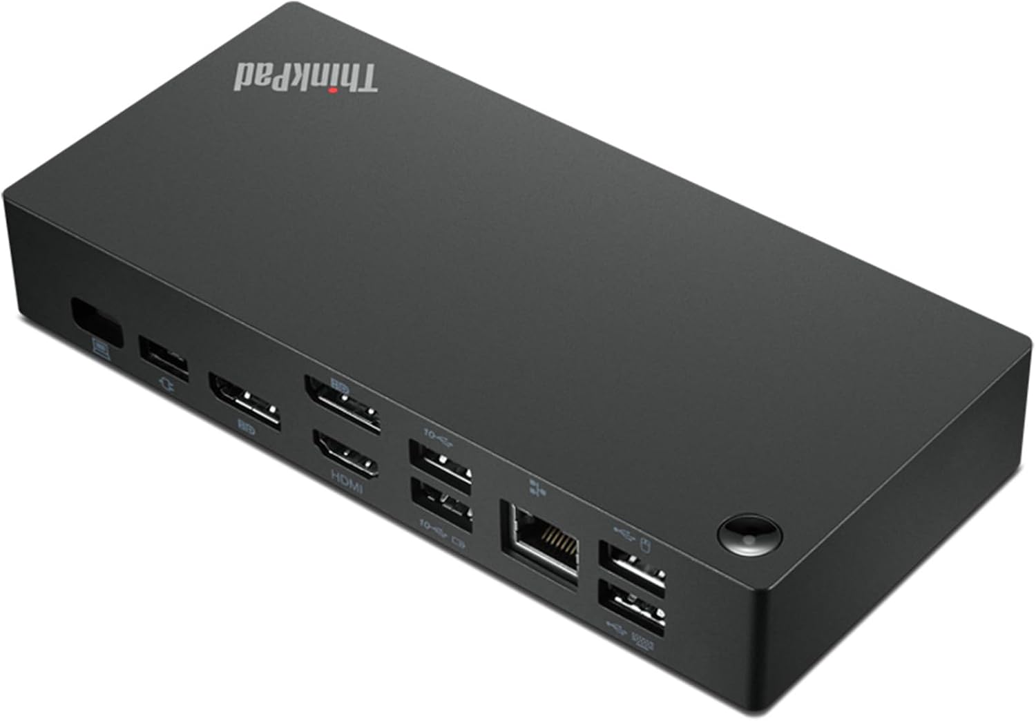 Lenovo ThinkPad Universal USB-C Dock - Docking Station con Ricarica Dinamica fino a 100W, 11+ Porte, Compatibilità Universale USB-C, Compatibile con Notebook Windows / macOS / Linux - Nero
