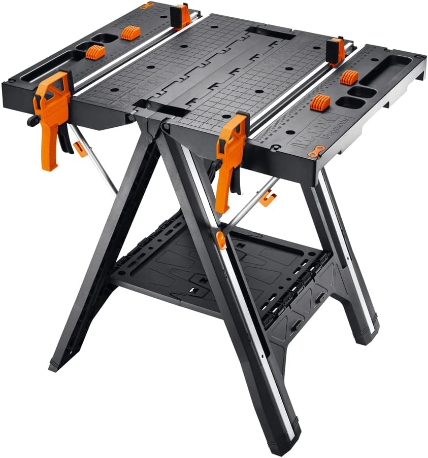 WORX WX051 Banco da lavoro mobile multifunzione, portata massima 450kg
