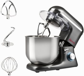 Girmi IM46 Impastatrice Planetaria 8 Litri, 1800 W Max, Grigio Antracite