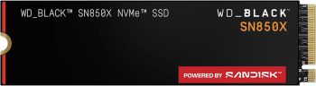 WD_BLACK SN850X NVMe SSD 1TB (Fino a 7.300MB/s in lettura, fino a 6.300MB/s in scrittura, M.2 2280, PCIe Gen 4, SSD ad alte Prestazioni per Gaming) POWERED BY SANDISK