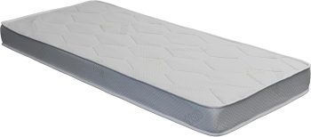 Materasso Singolo Ortopedico 80x190 altezza 10 cm, rivestimento in aloe vera, altamente traspirante, anallergico e adatto a qualsiasi tipo di utilizzo. (80 x 190, 10.00)
