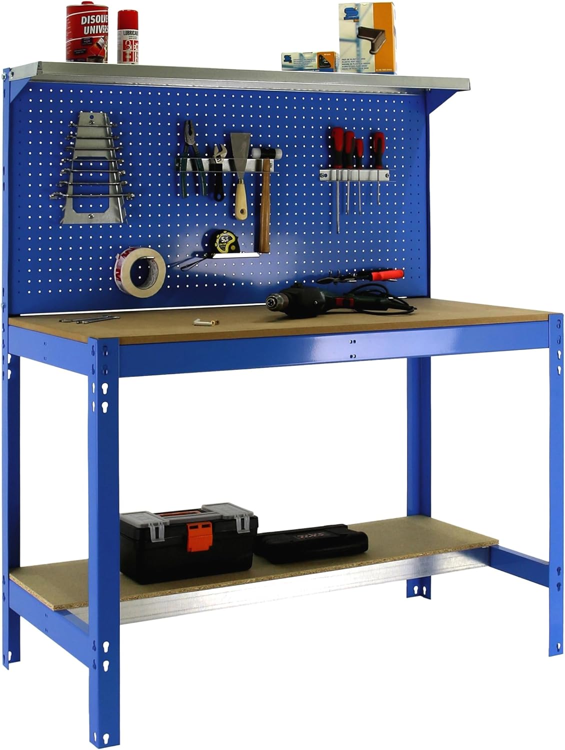 Simon Rack Banco da lavoro officina con pannello forato 910x610 mm - BT3