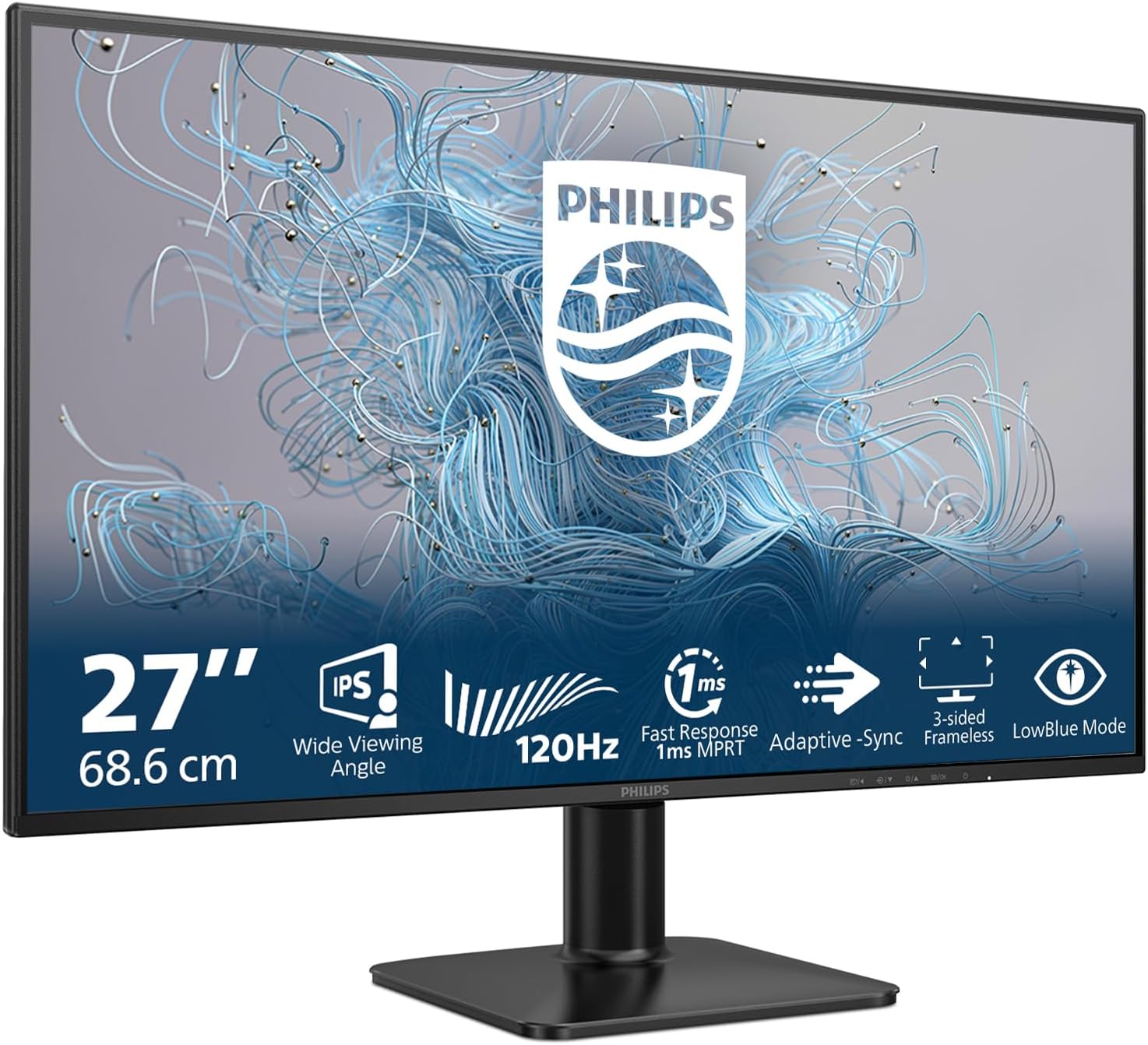 PHILIPS Serie 1000 27E2N1110/00 Monitor PC 68,6 cm [27] 1920 x 1080 Pixel Full HD LCD Nero 27E2N1110-1000 Series - monitor a LED - 27-1920 x 1080 Full HD [1080p] @ 120 Hz - IPS - 300 cd/