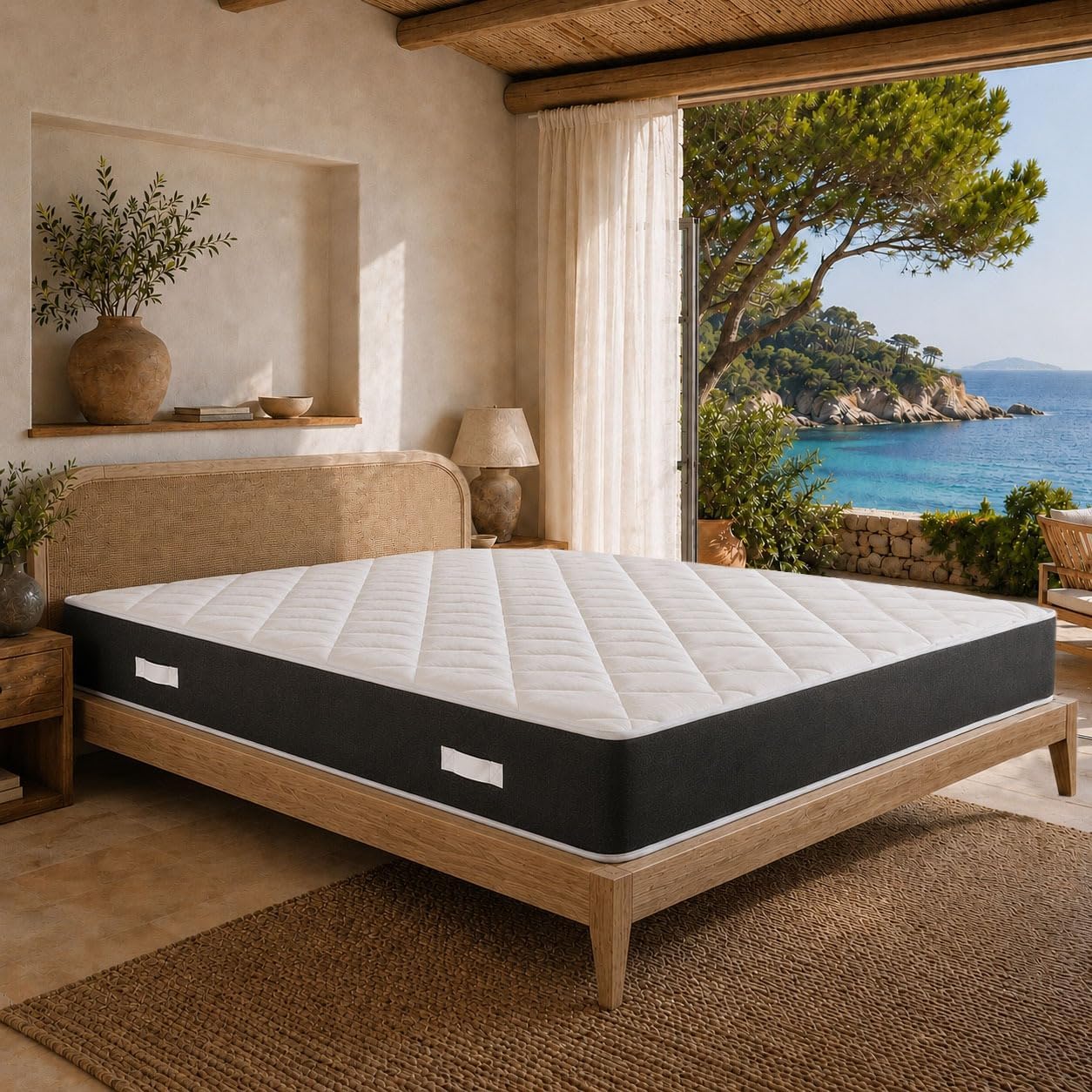 GEEMMA Materasso matrimoniale 160x190 Air New Memory Ortopedico H20 PRIME