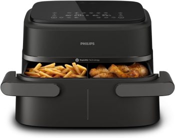 Philips Airfryer 1000 - Friggitrice ad aria con Cestello Flexi da 7.1L