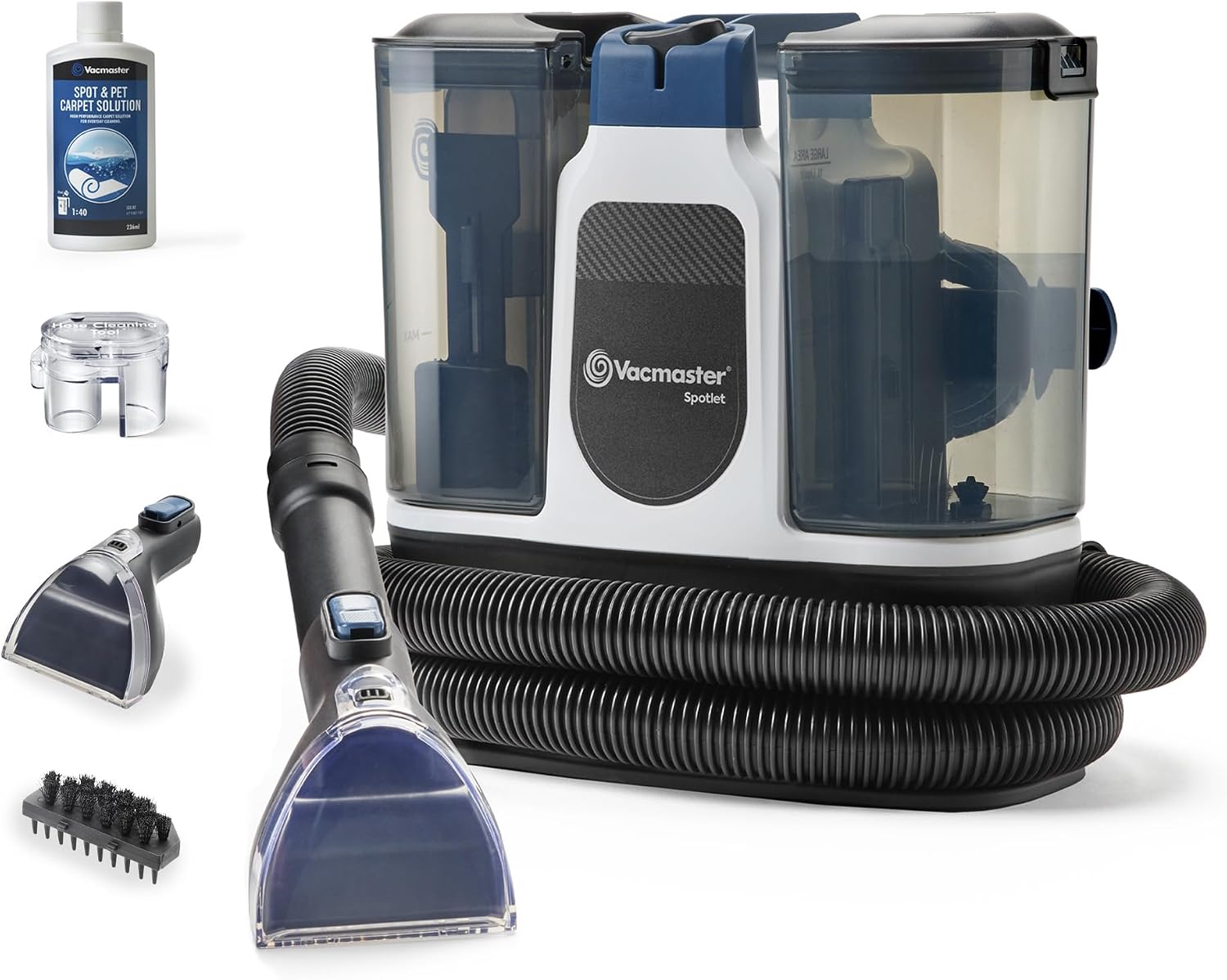 Vacmaster 16Kpa Lavatessuti e Lavateppeti | Smacchiatore Auto & Divani 500W