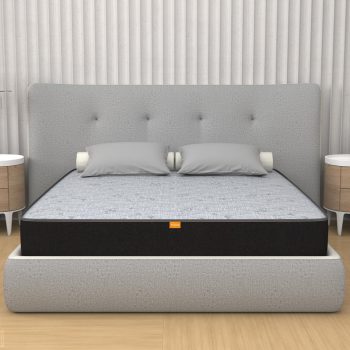 MiaSuite Materasso Memory Matrimoniale 160x190 cm, Alto 20 cm, Ortopedico, Automodellante, Traspirante e Antiacaro, Anallergico, Ergonomico, Dispositivo Medico - Made in Italy - Fiocco